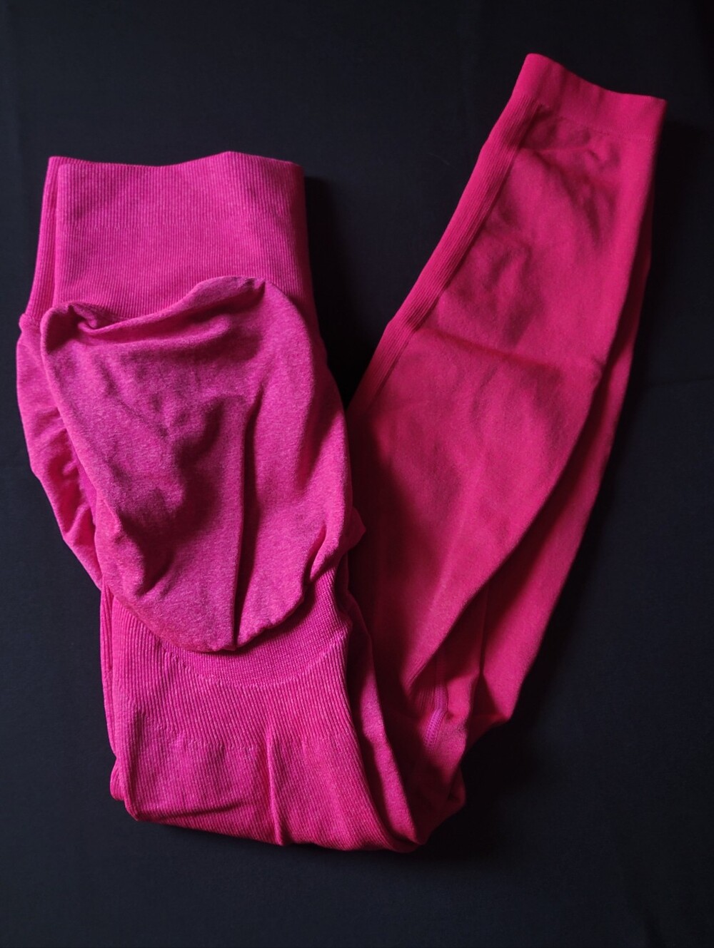 Buffbunny Collection Miracle Seamless Pink Ombre Leggings Size M